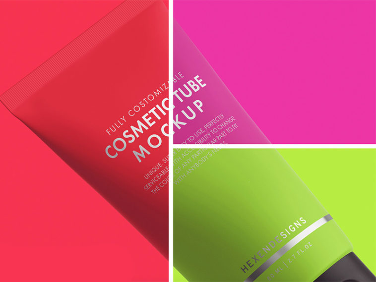 Download Cosmetic Tube Psd Mockup Free Download Yellowimages Mockups