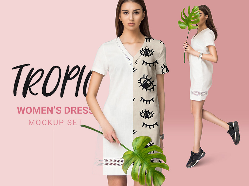 Download Women Dress Mockup Psd Smashmockup