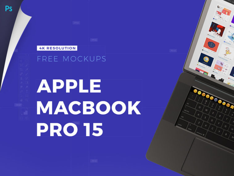 Download Apple MacBook Pro 15 Mockup - Free Download