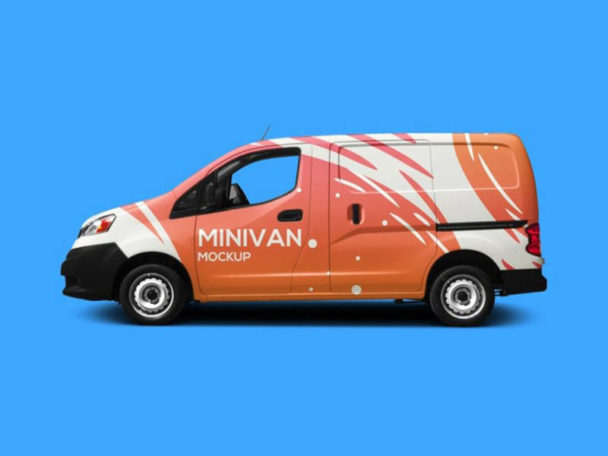 Download Free Minivan Mockup - Free Download