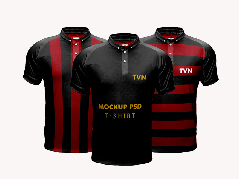 Download Jersey T-Shirt Mockup PSD - Free Download PSD Mockup Templates