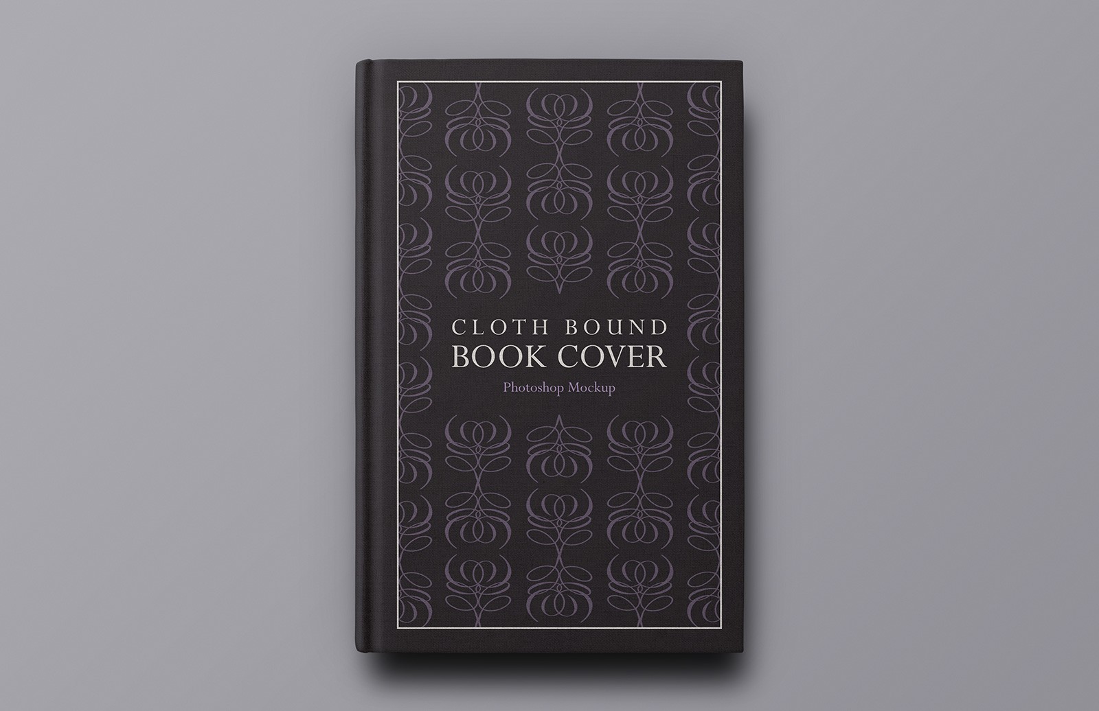 Cloth Bound Book Cover Mockup - Smashmockup