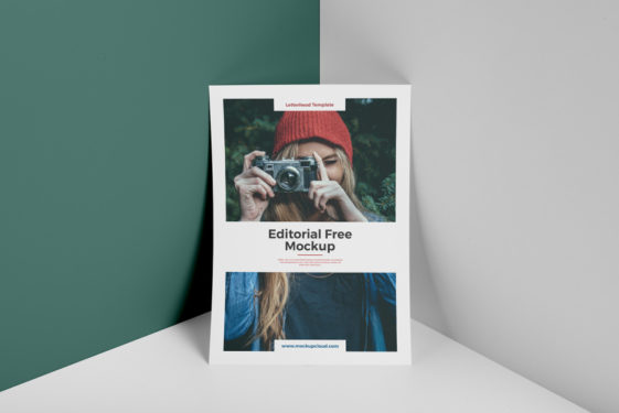 Download Editorial Mockup PSD - Free Download