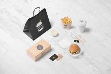 Fast Food Branding Mockup - Free Download