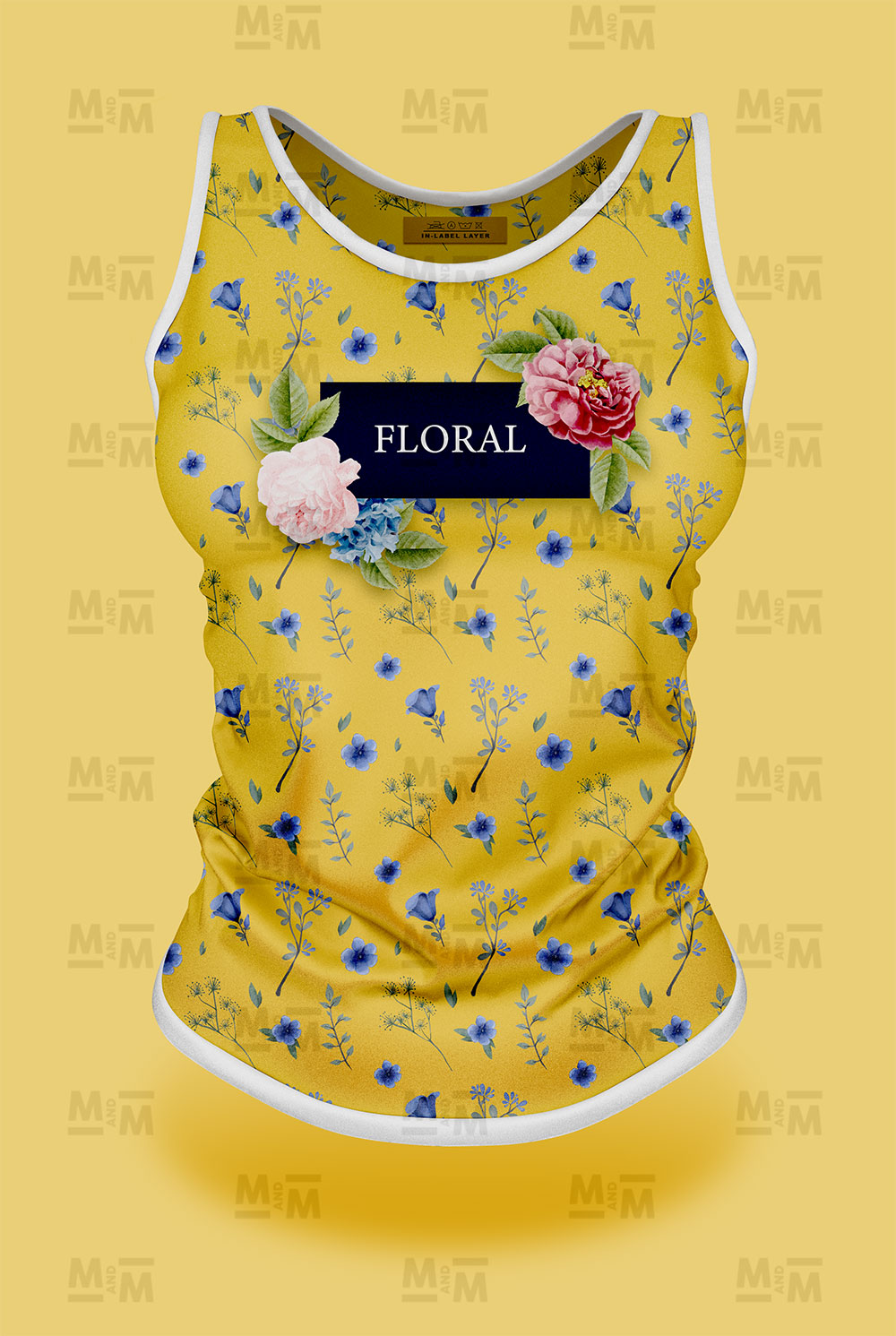 Download Female Tank Top PSD Mockup - Free Download