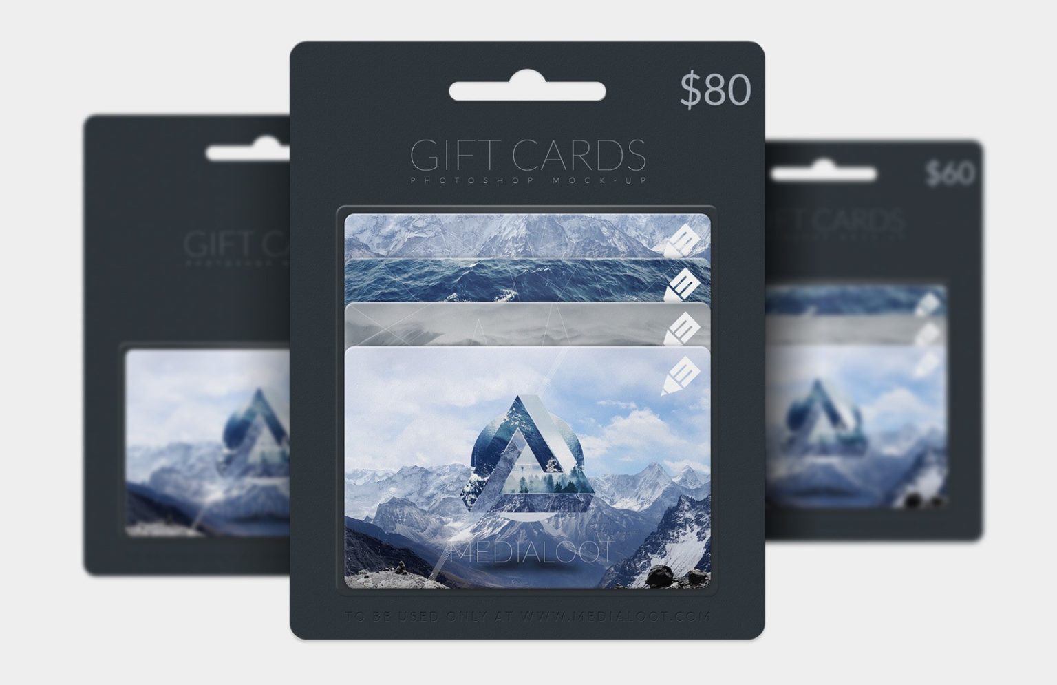 Download Gift Card PSD Mockup - Free Download