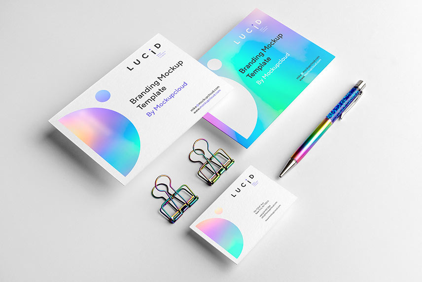 Download Lucid Modern Branding Mockup Free Download PSD Mockup Templates