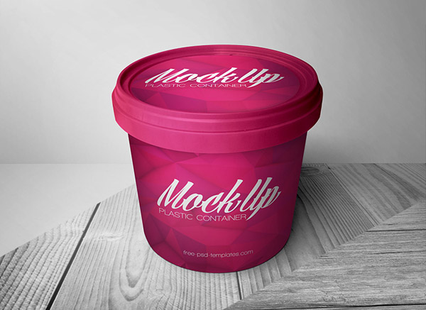 Download Plastic Container Packaging Mock Up Smashmockup