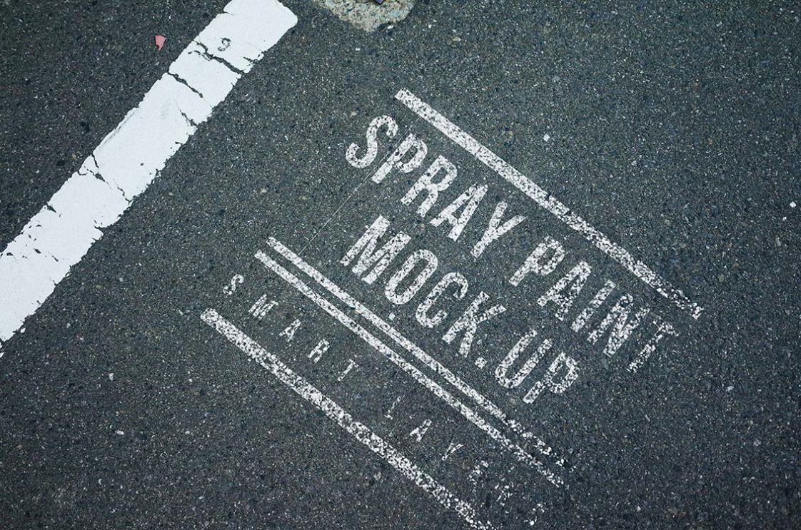 Download Spray Paint Mockup - Free Download