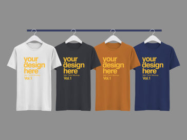 T-Shirt Mock-up PSD - Free Download