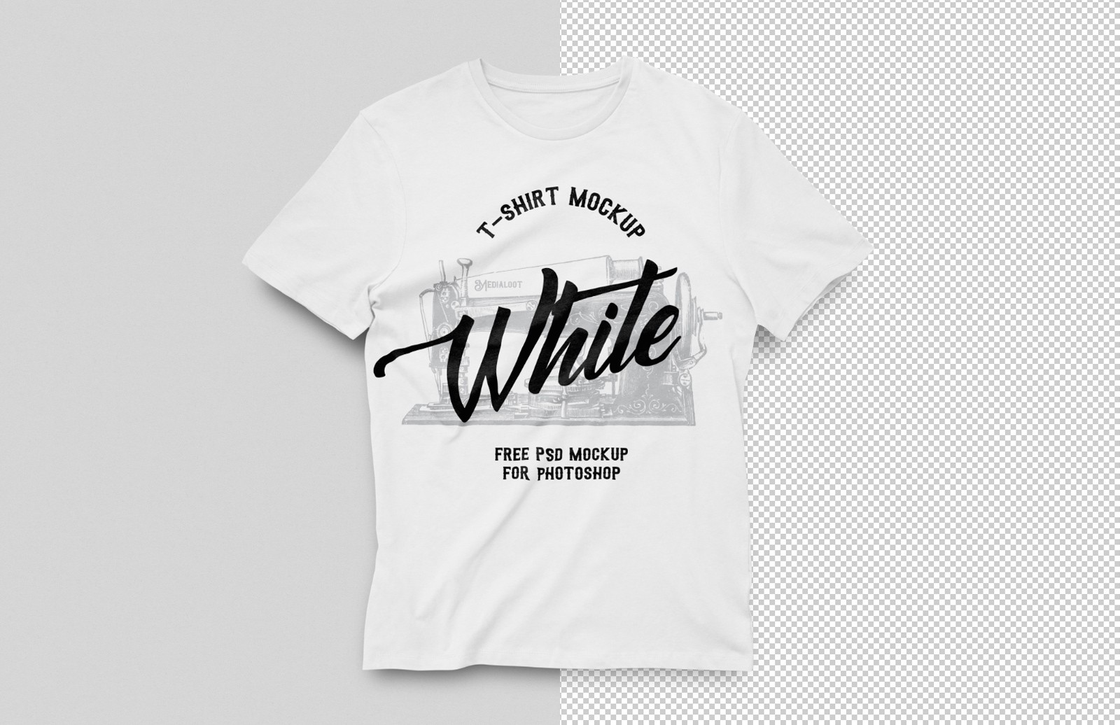 Download White T-Shirt Mockup - Free Download
