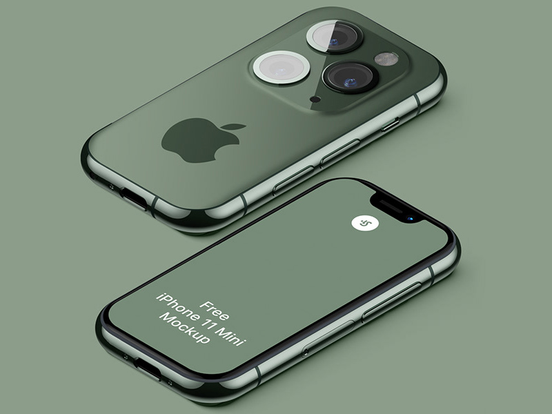 Download iPhone 11 Mini Mockup - Free Download