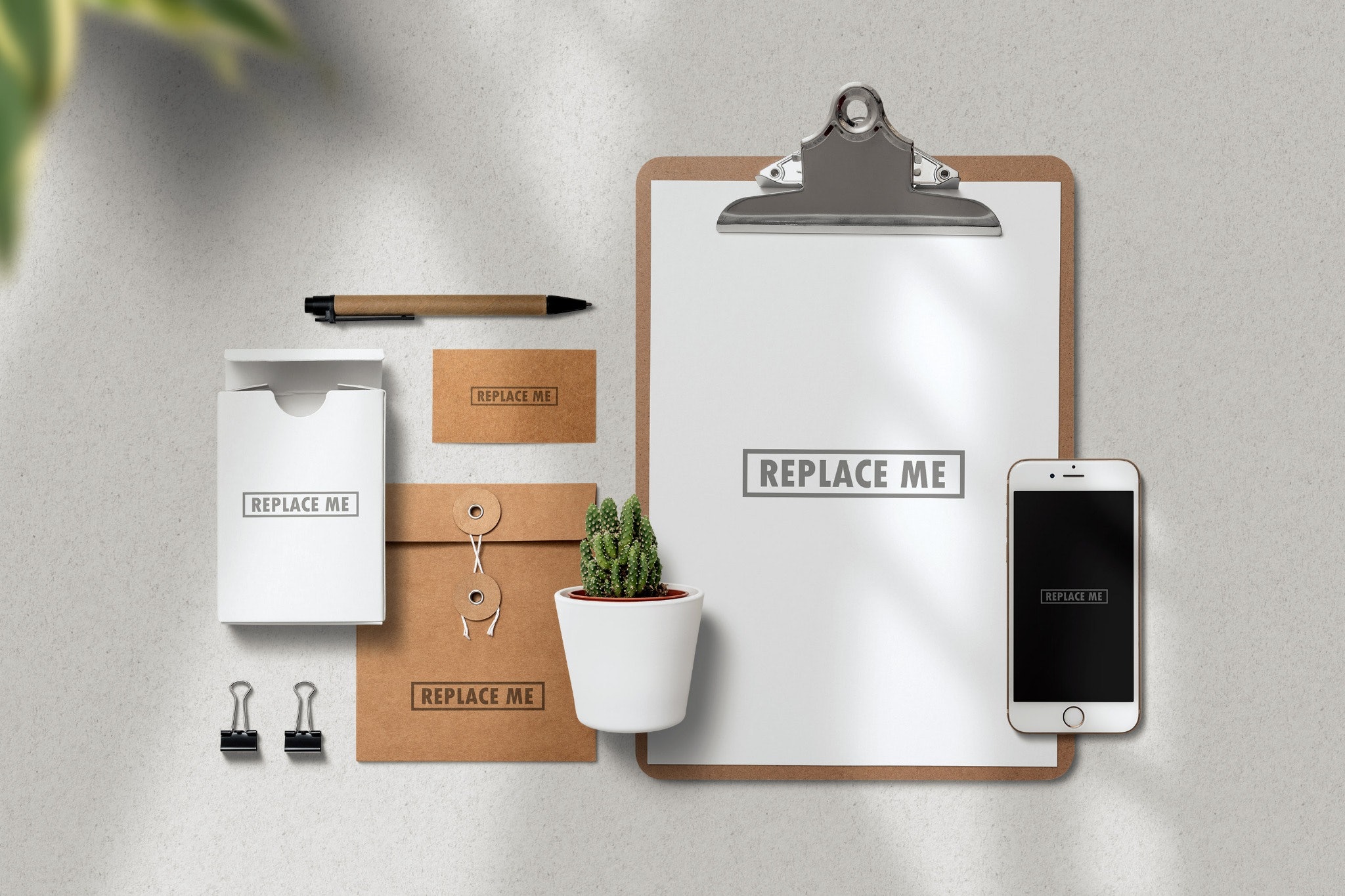 Branding Scene Creator Mockup - Free Download