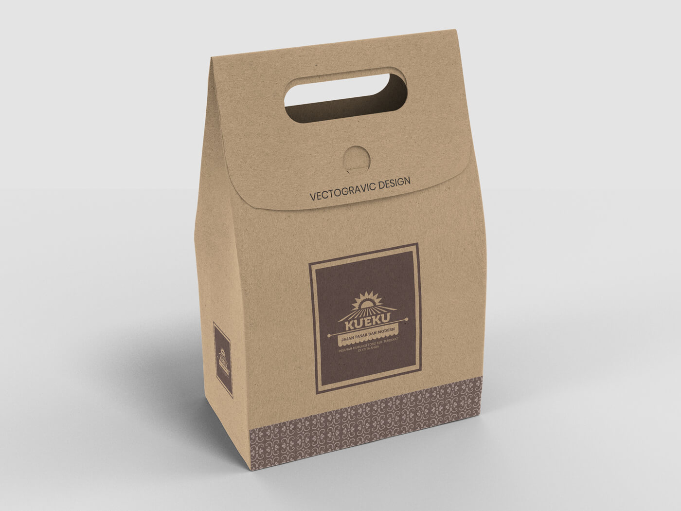 Download Cookie Kraft Paper Bag Mockup - Free Download