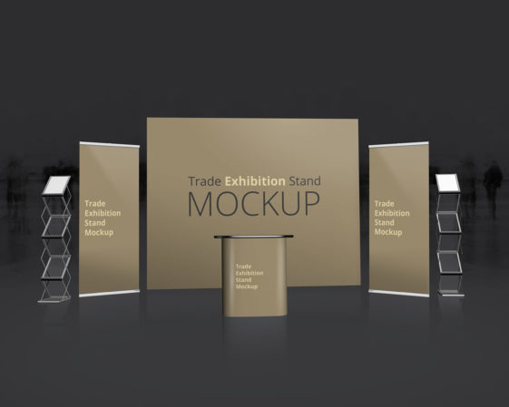 Download Trade Exhibition Stand Mockup - Free Download