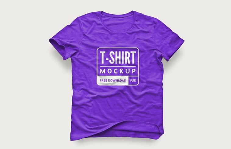 Unisex T-Shirt Mockup PSD - Smashmockup
