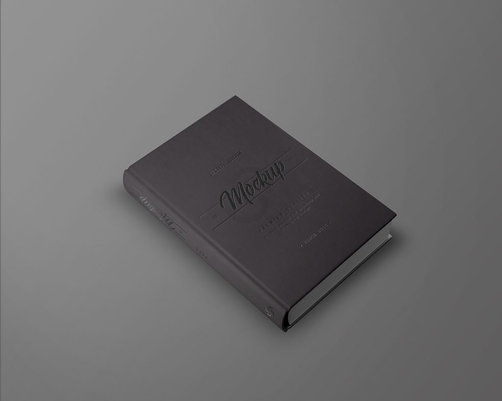 High Detailed HardCover Book Mockup - Free Download