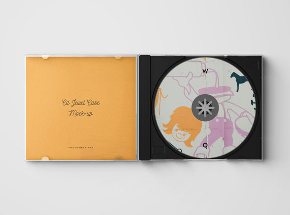 Download 7 Cd Jewel Case Mockup Psd Free Download PSD Mockup Templates