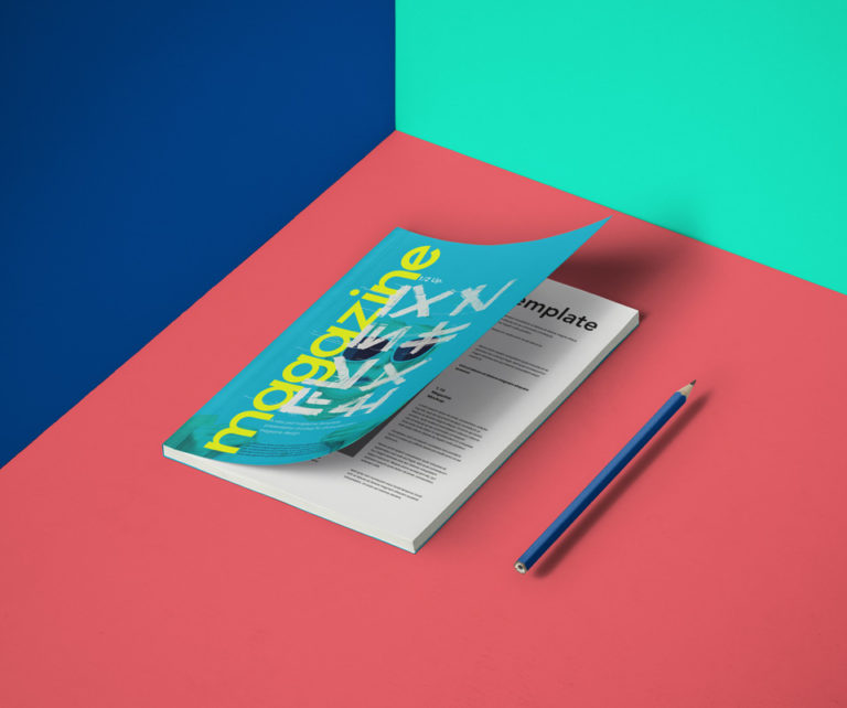 Download Compact A5 Magazine Mockup - Smashmockup