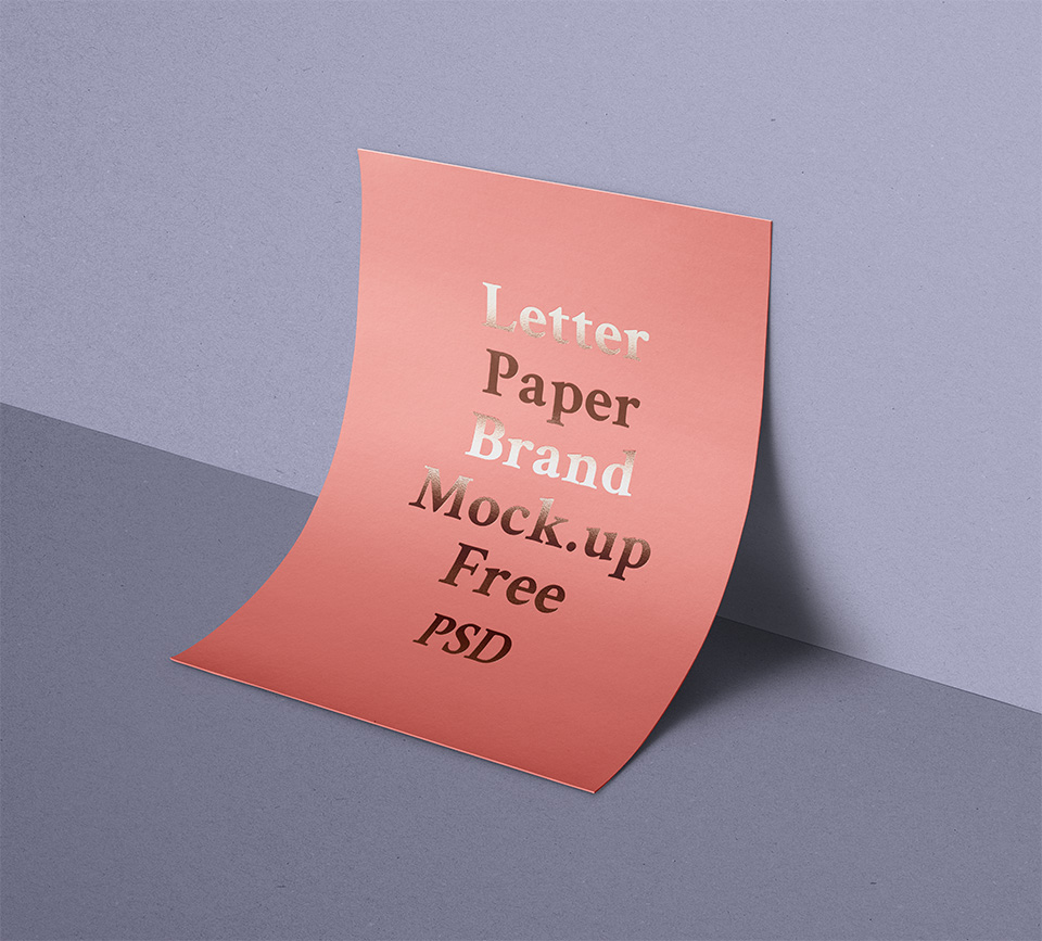 Download Beautiful A4 Paper Mockup - Smashmockup