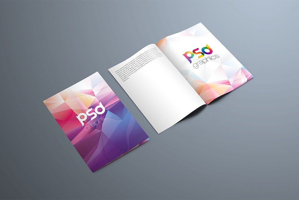 Download Bi-Fold Brochure Mockup Template - Free Download