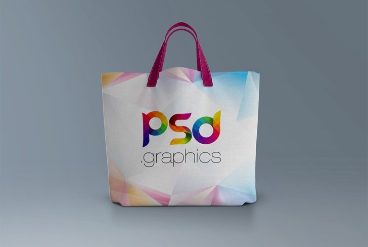 Download Canvas Tote Bag Mockup PSD - Free Download