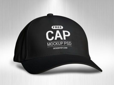 Download Baseball Cap Mockup with Embroidery Effect - Free Download