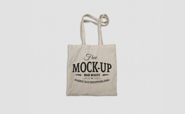 Download Fabric Eco Tote Bag Mockup - Free Download