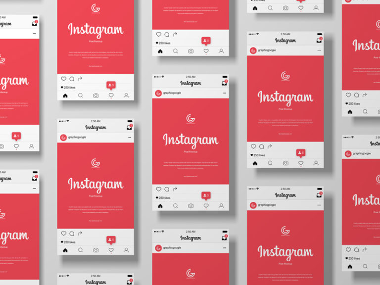 Download Instagram Post Mockup For 2020 - Free Download