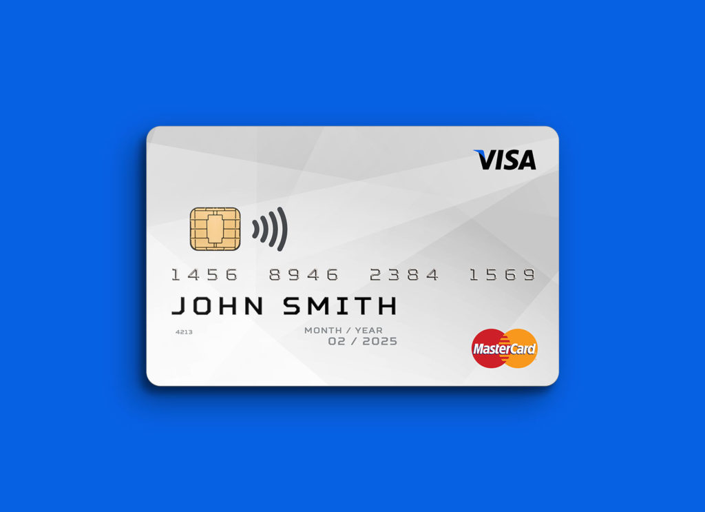 Plastic Credit / Debit Card Mockup - Smashmockup