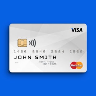 Contactless Credit Card Mockup - Smashmockup