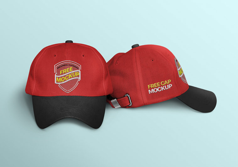 Download Baseball Cap Mockup with Embroidery Effect - Free Download