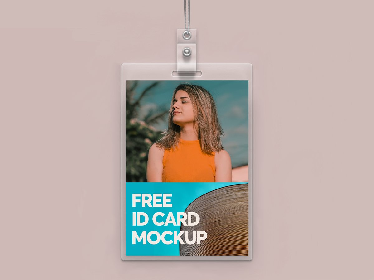 Download ID Card Mockup PSD Template - Smashmockup