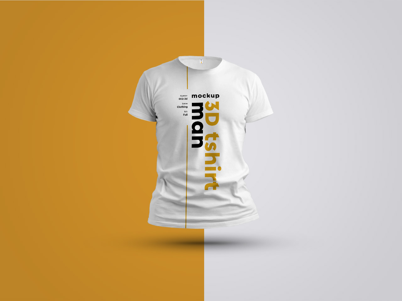 Download 3D No Body T-Shirt Mockup - Free Download