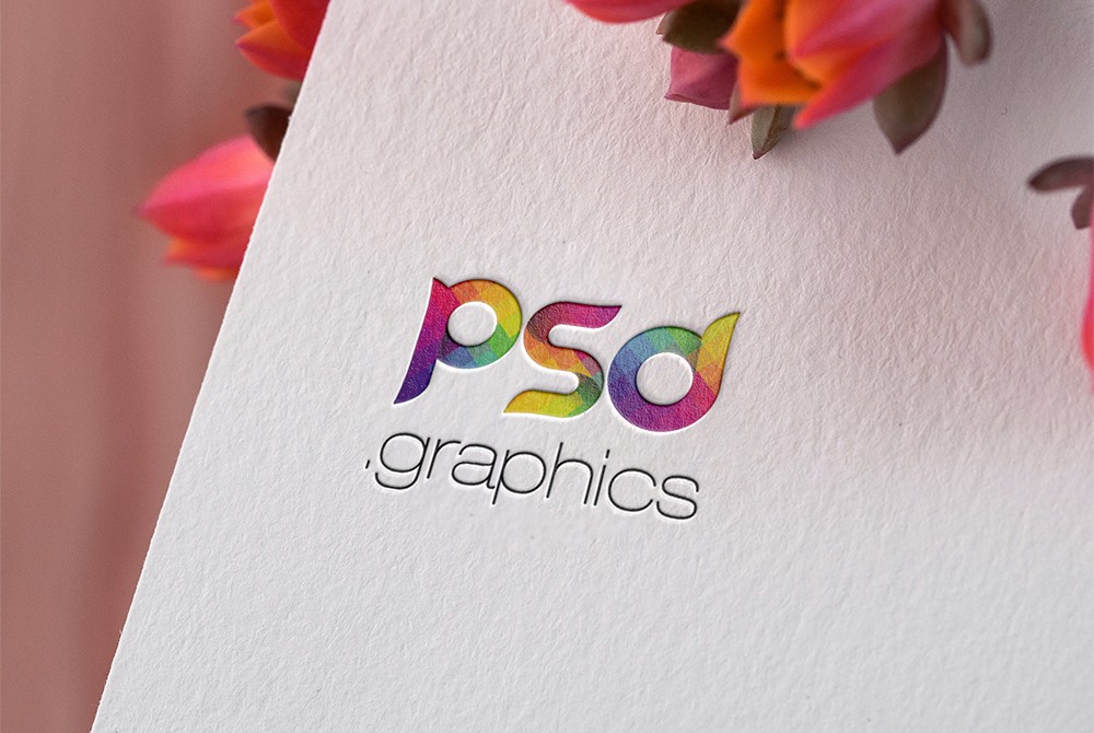 Download Paper Pressed Logo Mockup Smashmockup