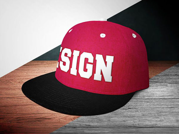 Download Snapback Cap Mockup PSD - Free Download