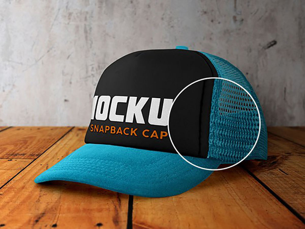 Snapback Cap Mockup PSD - Free Download