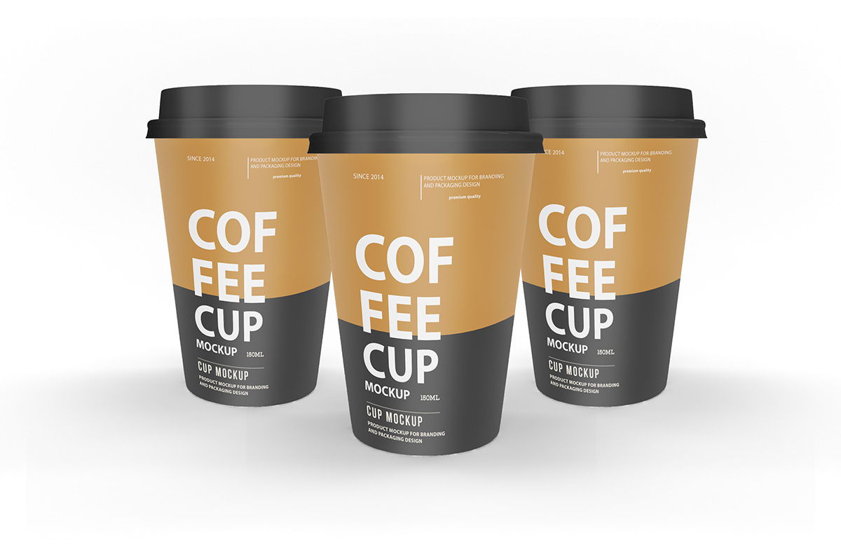 Download PSD Coffee Cup Mockup Set - Free Download