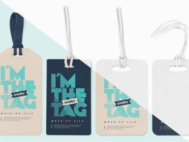 Download Sale Luggage Tag Mockup - Free Download