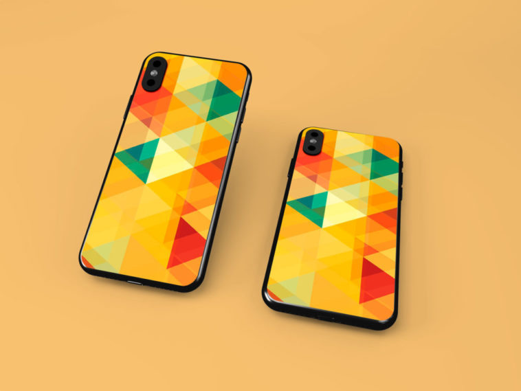 Download iPhone X PSD Case Mockup - Free Download