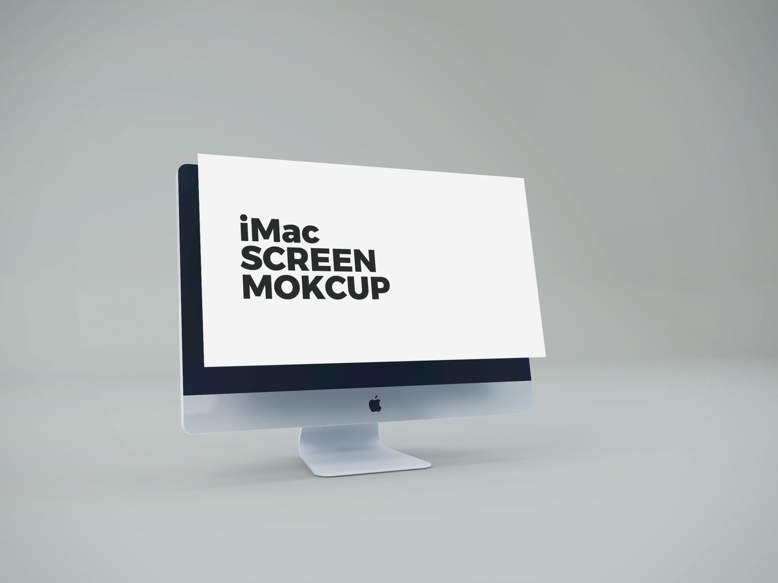 Download iMac Screen Display Mockup - Smashmockup