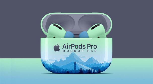 AirPods Case Mockup PSD - Smashmockup
