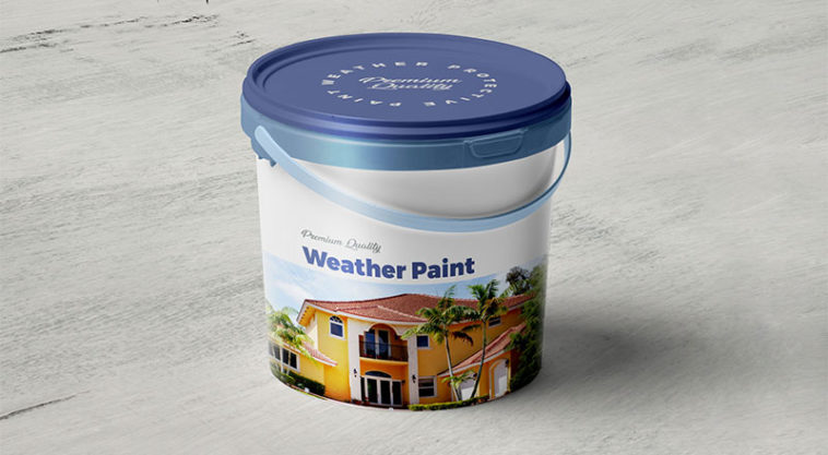 Download Paint Bucket Mockup PSD - Free Download