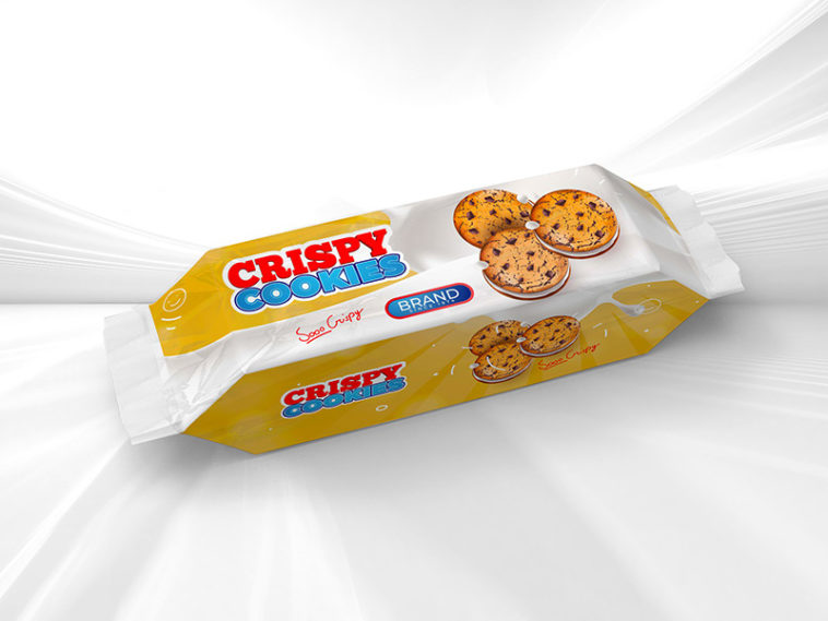 Download Biscuit/Cookie Packaging Mockup - Free Download