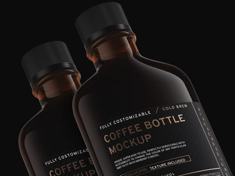 Download Coffee Flask and Bottle Mockup - Smashmockup