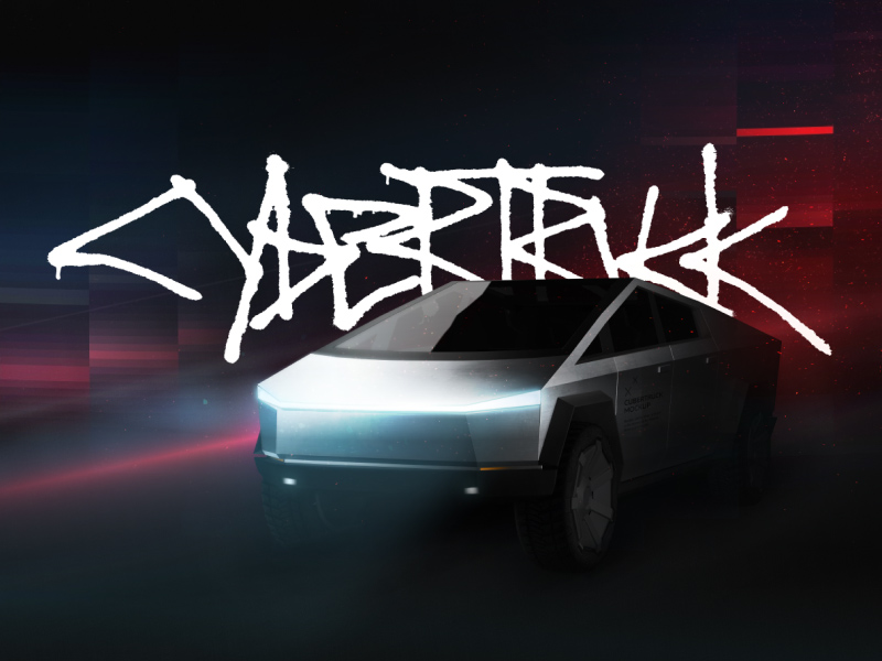 Download Tesla Cybertruck Mockup - Free Download