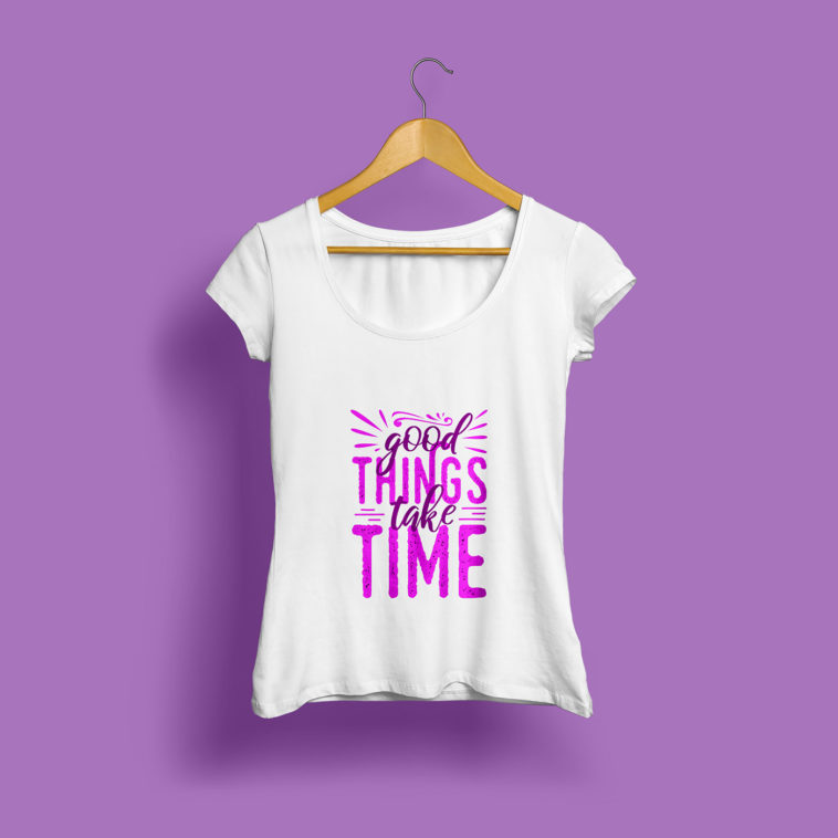 Download Women Hanging T-Shirt Mockup - Free Download