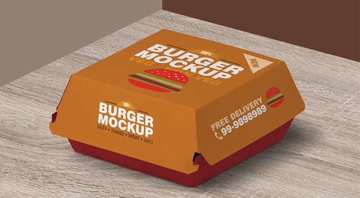 Download Professional Burger Packaging Mockup - Smashmockup