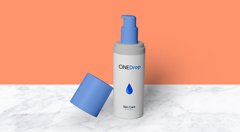 Download Skin Care Cream Plastic Opaque Bottle Mockup - Free Download