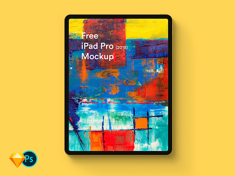 Download Top View iPad Pro Mockup - Free Download